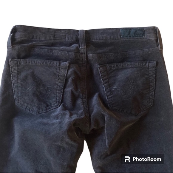 Charcoal Gray AG Ballad corduroy pants - Picture 3 of 9